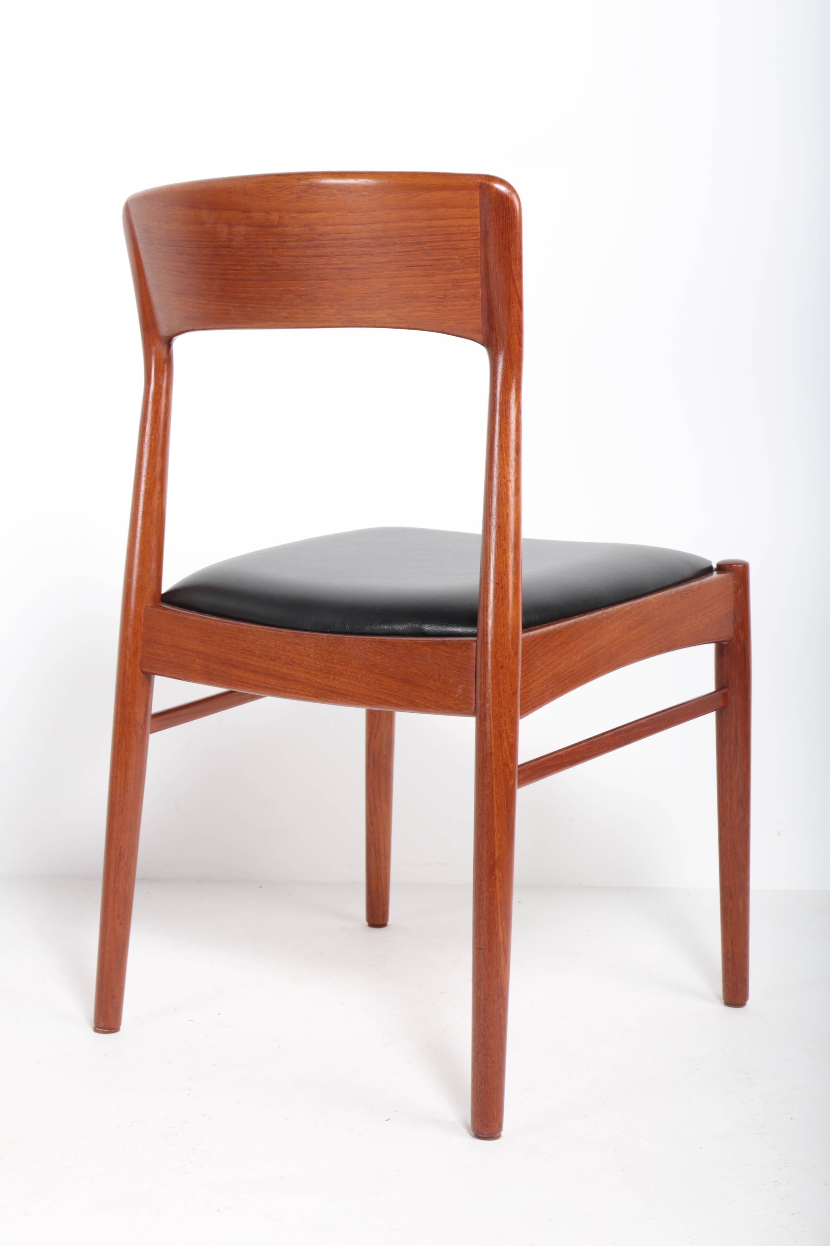 Set of 6 Model 26 chairs by Henning Kjaernulf - KS Korup Stolefabrik