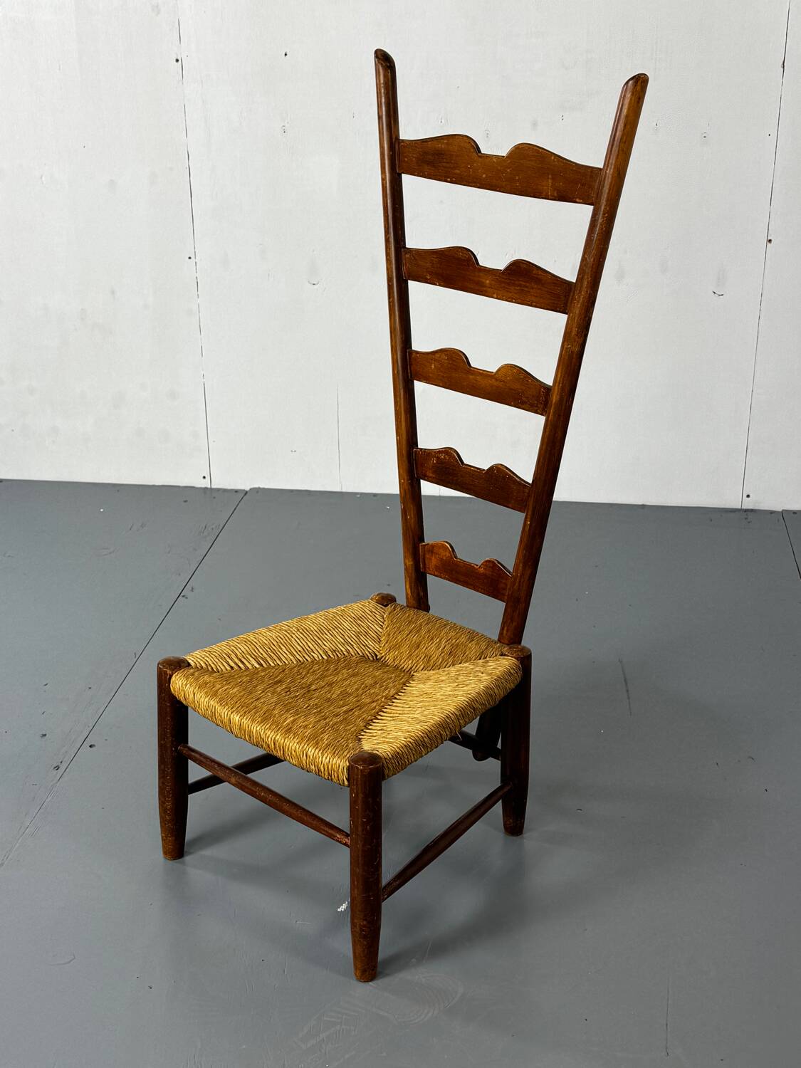 Highback Side Fireside Chair by Gio Ponti for Casa E Giardino, Italy,