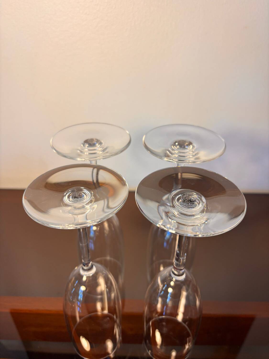 4 Baccarat Perfection champagne flutes