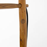 Custom made wooden floor lamp, 1960