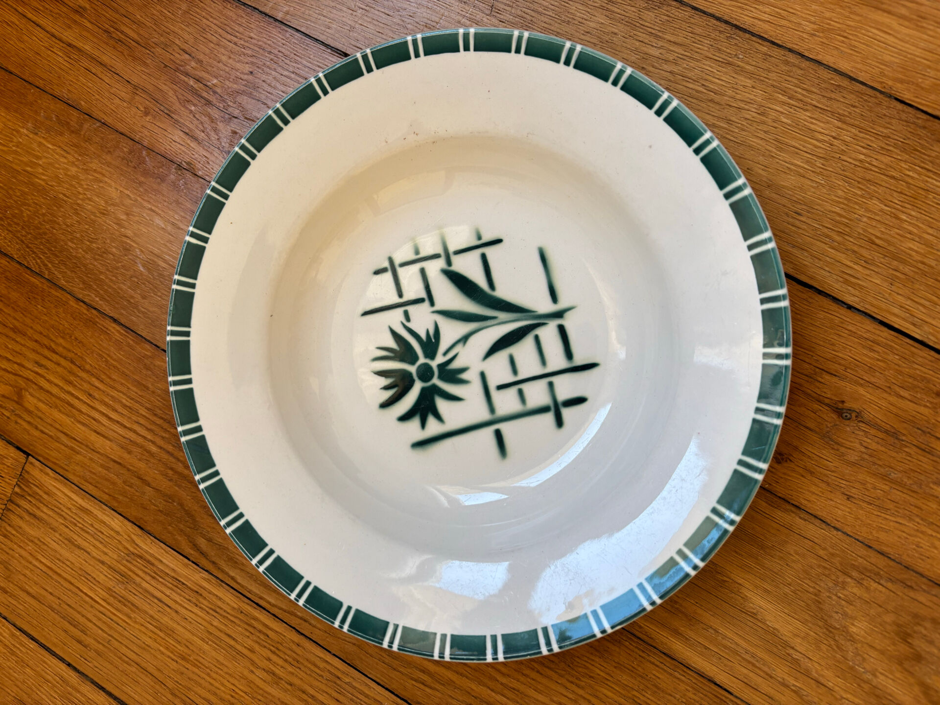 Antique plate