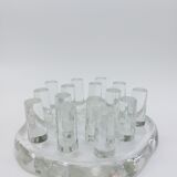 Vintage glass trivet