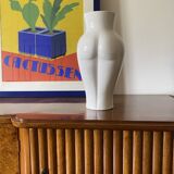 Postmodern ceramic 'Femme' vase, Baba, Vallauris France ca. 1980s