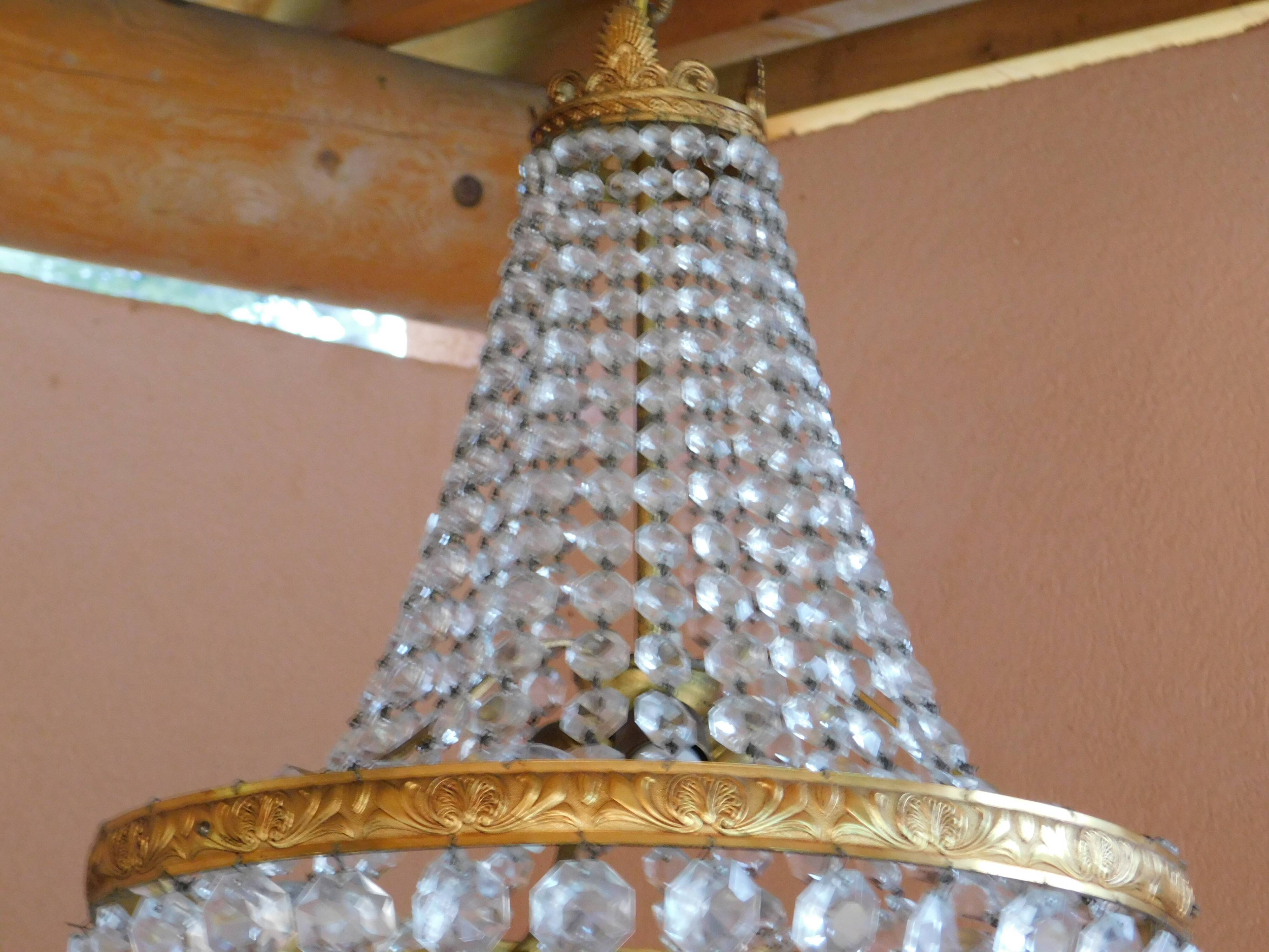 Hot air balloon chandelier 40 cm