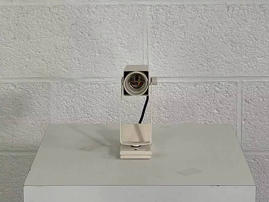 Lita white metal vintage spotlight