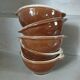 5 antique ear bowls Émile Henry