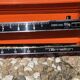Orange household slider scale terraillon vintage from the 70