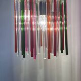 Mid-century design glass ceiling lamp, 1970s