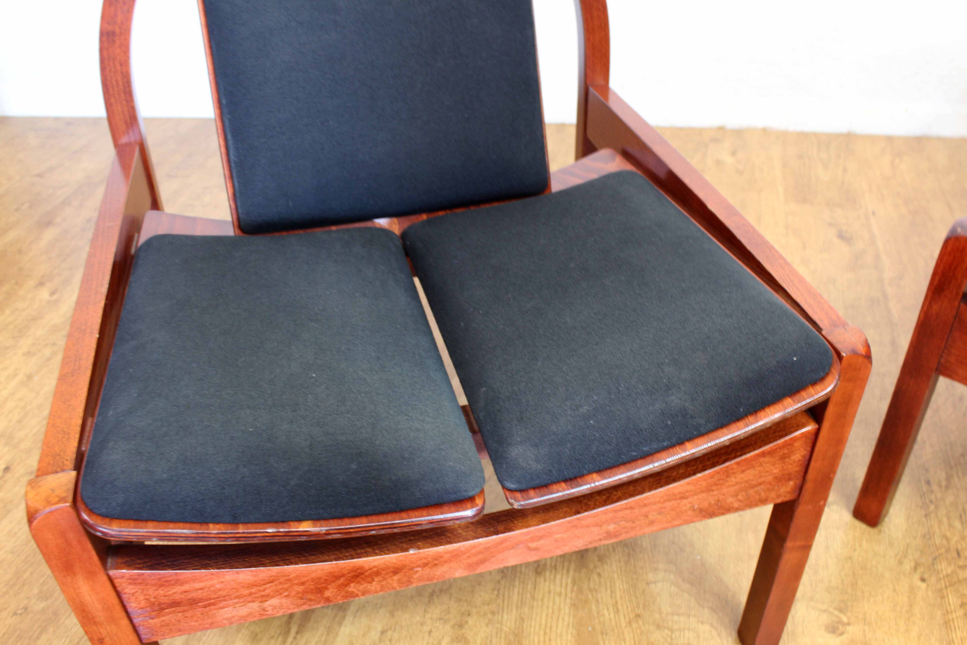 Paire de fauteuils Baumann Argos 1970