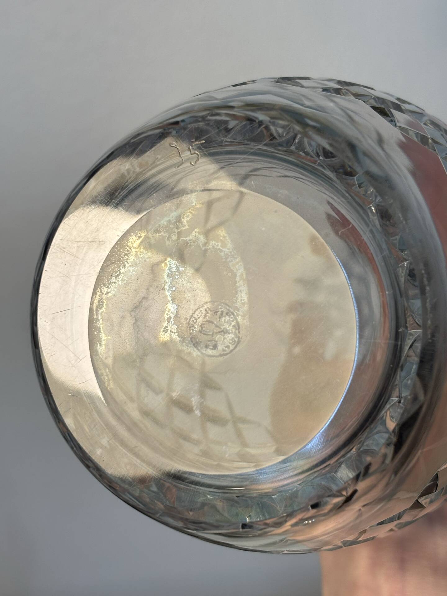 Carafe Cristal Burgos Baccarat signed