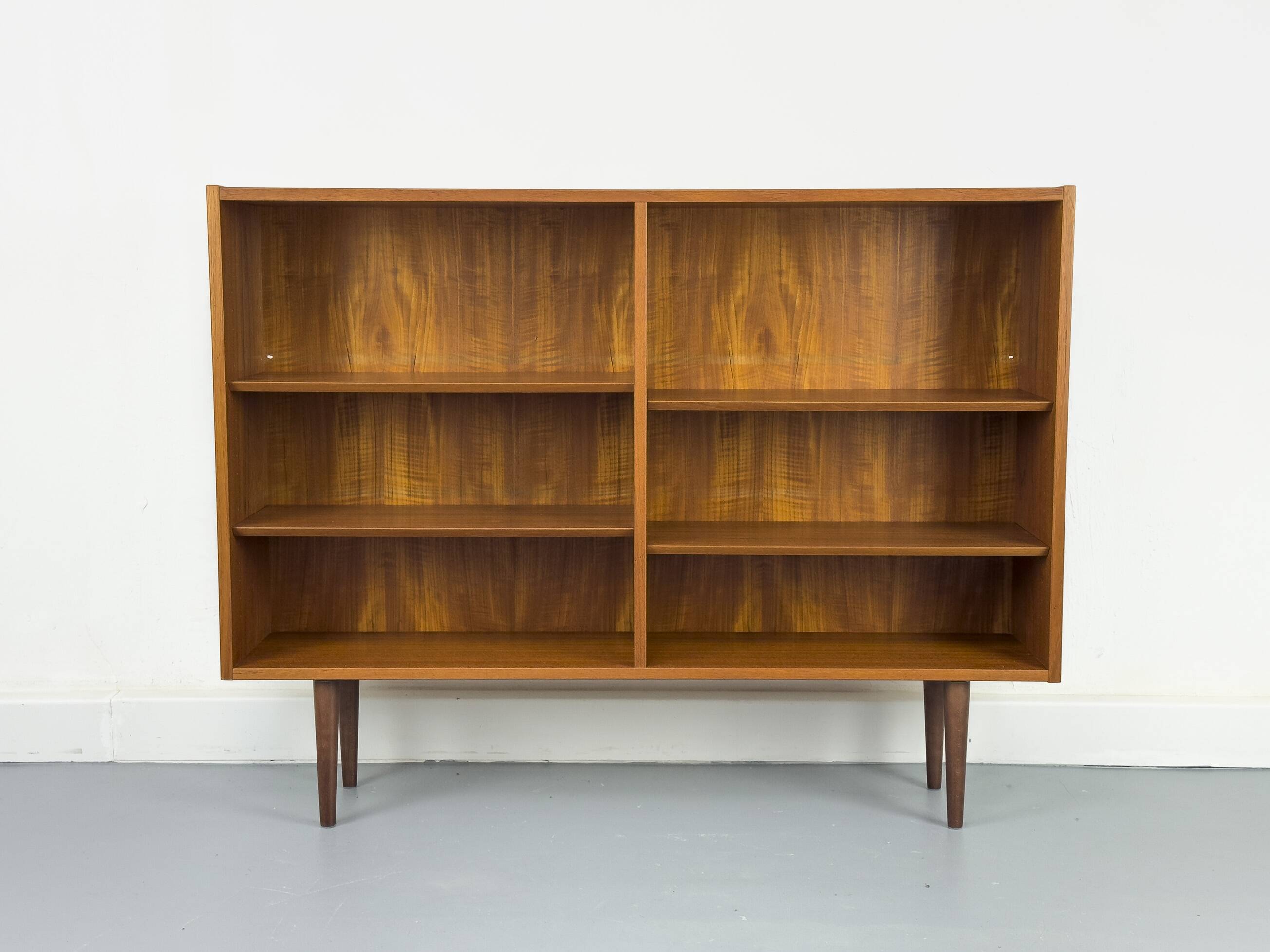 Vintage Danish Teak Bookshelf by Carlo Jensen for Hundevad & Co., 1960s