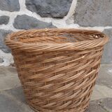 Round wicker basket XL