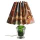 Green Glass Table Lamp Börne Augustsson, Åseda, 1950s