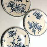 Plates Earth of iron, model "singers" Boch Keramis, 19th brothers