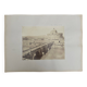 Albumen photo Rome Ponte Sant'Angelo and Fort Sant'Angelo 19th century