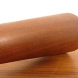 Large teak candleholder from Anri Form, Italy, 1960s.