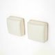 Pair of “Cnosso” ceiling lamps by Angelo Mangiarotti for Artemide, 1960s