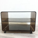 Coffee table by Michel Dumas plexiglas, 1970