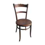 Chaise bistrot par Fischel en bois courbé – début XXème