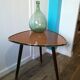 Table basse formica marron