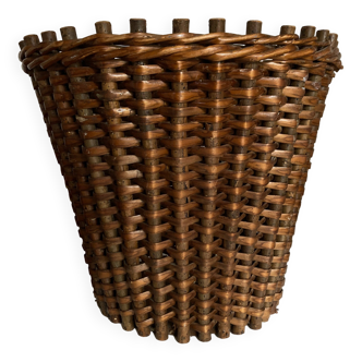 XXXXL wicker flowerpot 1950