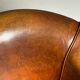 Fauteuil club en peau de mouton 2x classique