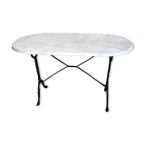 Oval bistro table