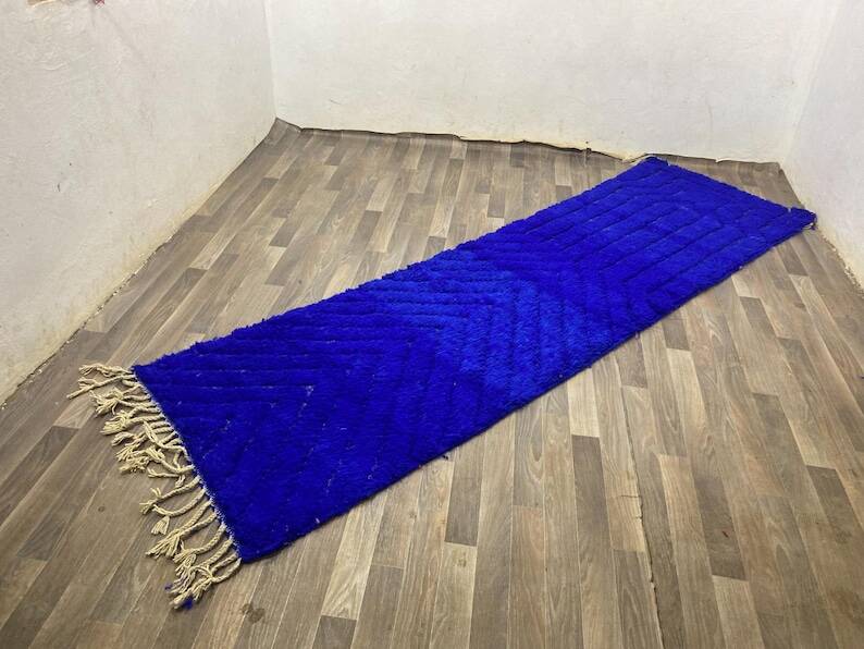 Tapis berbère traditionnel fait main