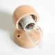 Beautiful Mid Century Modern glass ceramic wall lamp by Wagenfeld