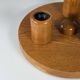 1960s 1970s Ceiling Lamp Brutalist Japandi Style Made in Germany