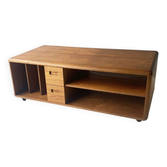 1960’s mid century modern TV unit / media stand / coffee table by Meredrew