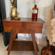 Travailleuse vintage pieds compas