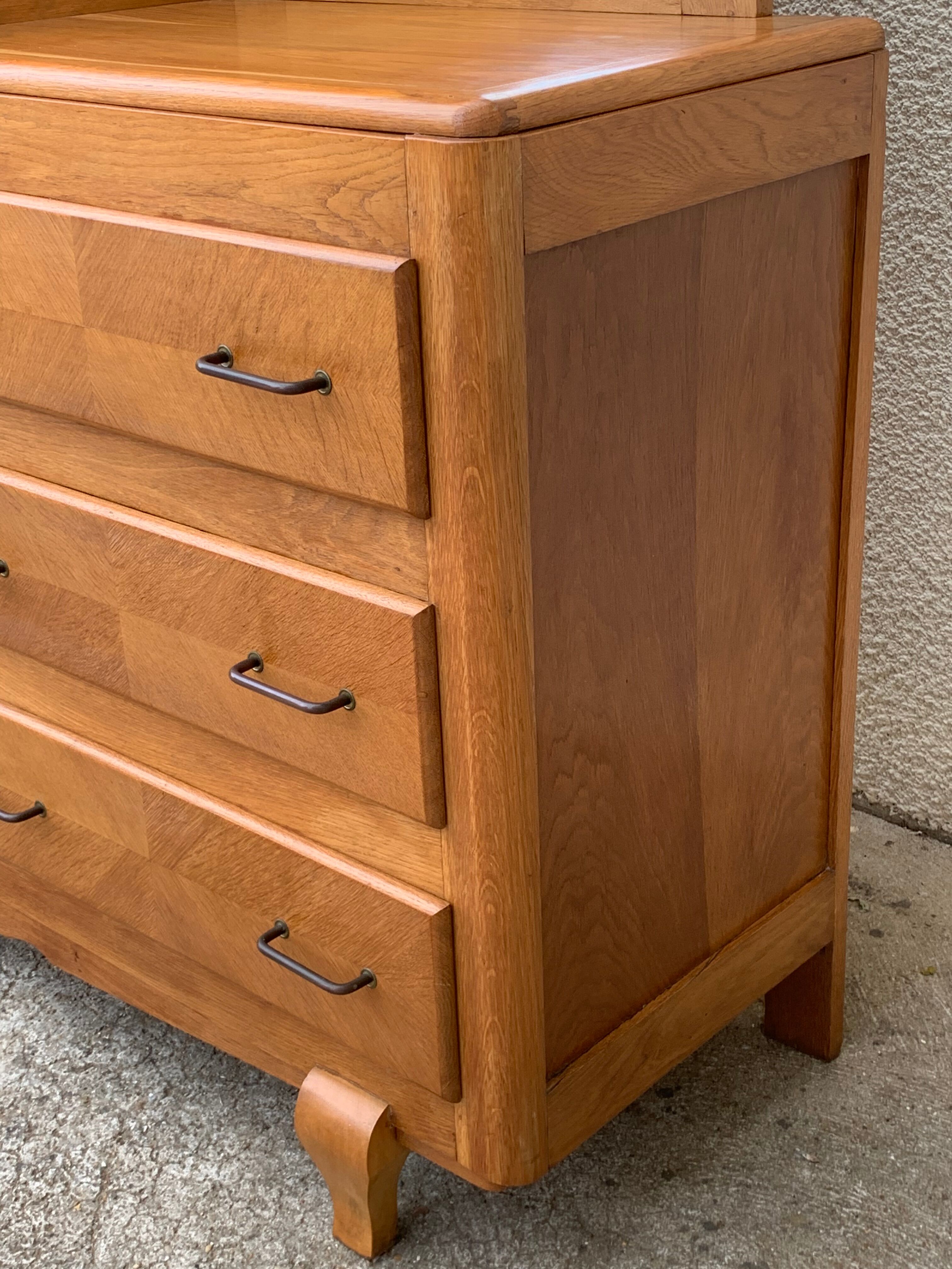 Asymmetrical vintage wardrobe 1950
