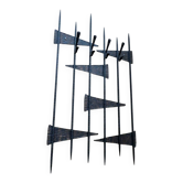 brutalist coat rack, 1970