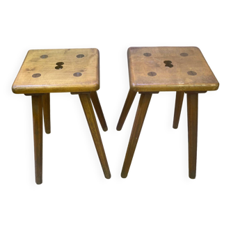 Pair of 50s stools