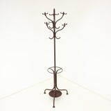 Antique Cast Iron Coat Rack, 1920s