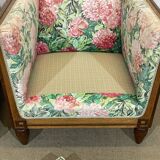 Pair of Art Deco armchairs in mahogany from the 1930s.