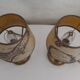 Paire de lampes bougeoirs