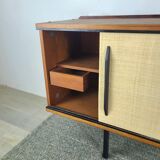 1960s Scandinavian vintage teak modernist sideboard