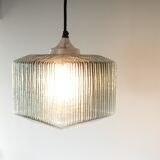 Double glass pendant lamp 1960