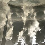 Photograph black and white silver print circa 1970 industrialization