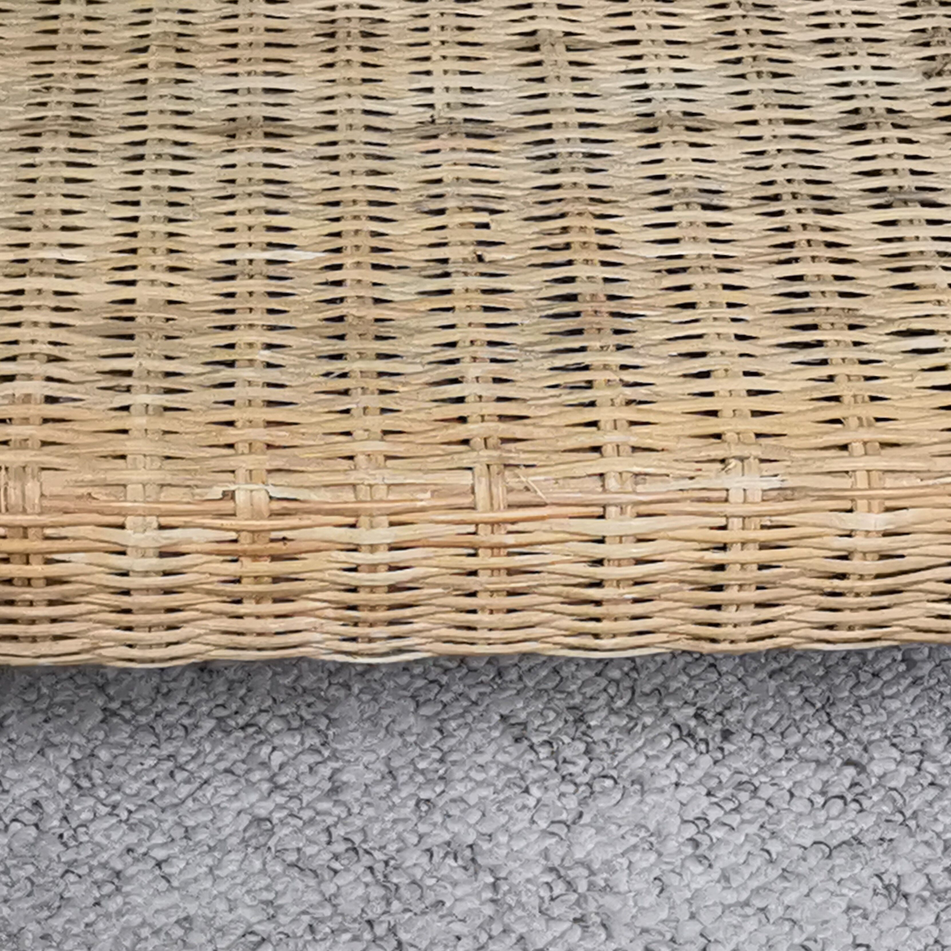 Rattan console