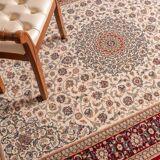 Red and black beige Persian carpet 160X230 cm