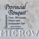 Oval floral stoneware terrine — Provincial Bouquet JMP Marketing Japan