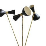 Floor lamp in the style of the Italian creations of the 50s