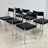 6 chairs by Ernst Lauclair 1966