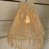 Suspension, baladeuse en coton tressé
