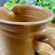 Old stoneware pitcher Troinex 1st August rustic vintage decor