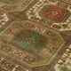 Turkish Wool Vintage Kayseri Rug 198 cm x 300 cm