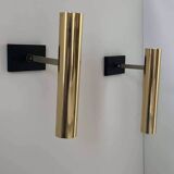 Pair of modernist wall lights